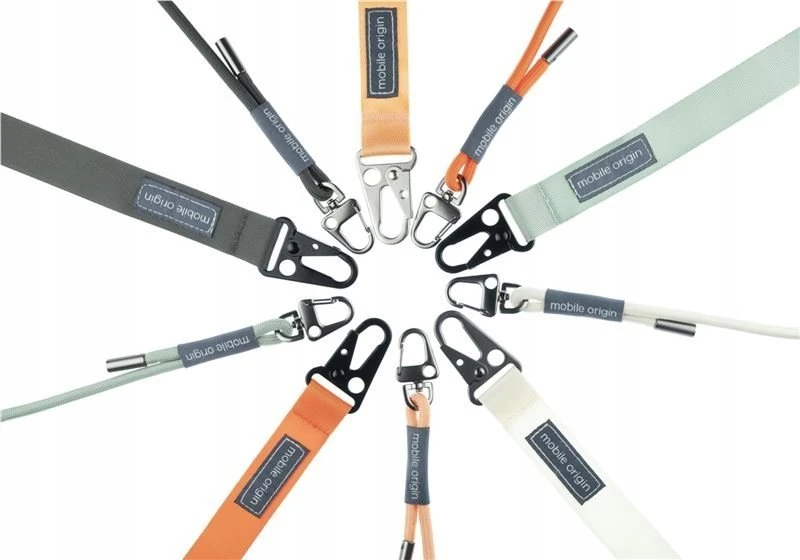 Dirželis Mobile Origin Lanyard tape 25mm, Oranžinis, 84 - 165cm