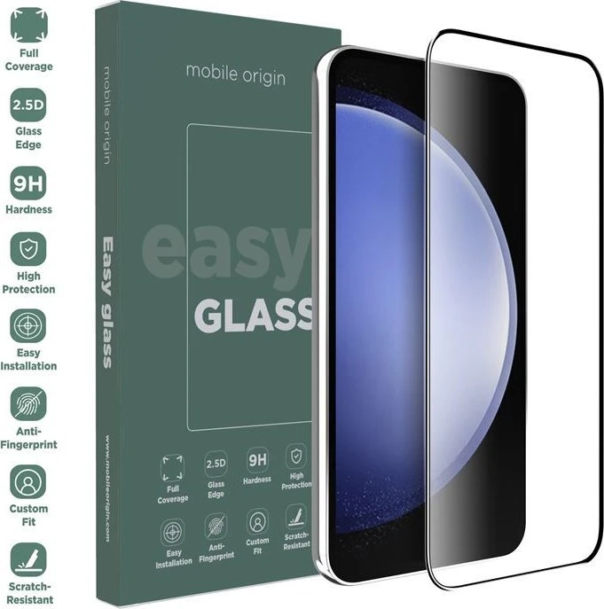 Mobile Origin Mobiliųjų įrenginių kilmė „EasyGlass“ „Samsung Galaxy S24 FE“