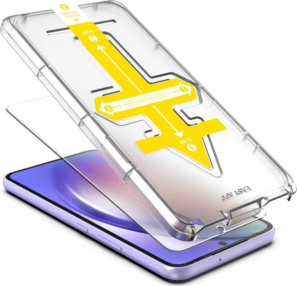 „Mobile Origin“ ekrano apsauga „Samsung Galaxy A54 5G“ su rodyklės aplikatoriumi