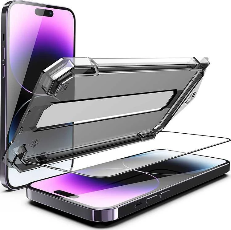 „Mobile Origin“ ekrano apsauga „iPhone 14 Pro“ su paprastu uždėjimu