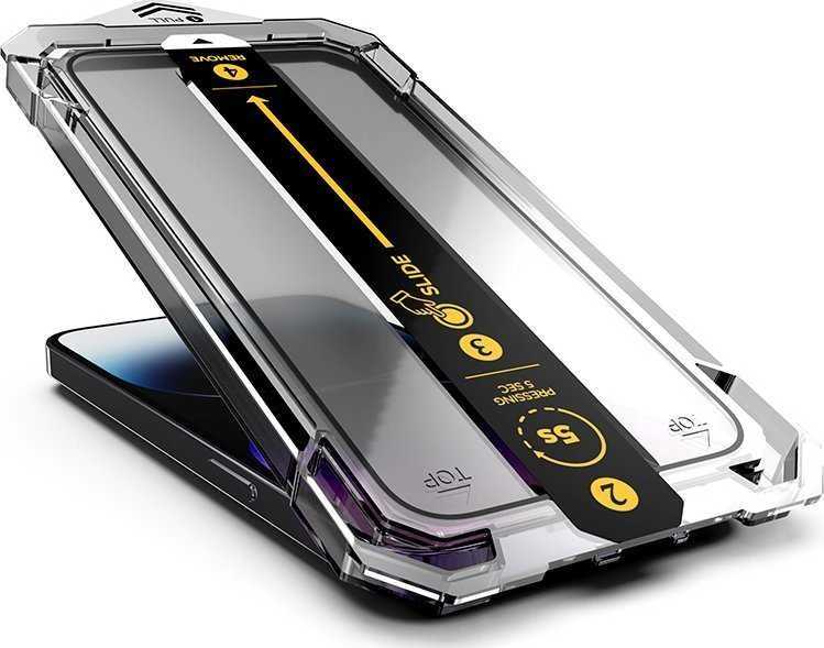 „Mobile Origin“ ekrano apsauga „iPhone 14 Plus / 13 Pro Max“ su paprastu uždėjimu