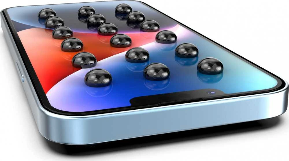 „Mobile Origin“ ekrano apsauga iPhone 16e/14/13/13 Pro su paprastu uždėjimu