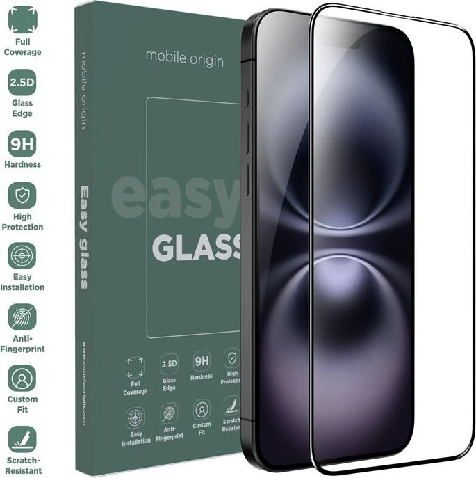 „Mobile Origin EasyGlass“ – „iPhone 15 Plus“ / „16 Plus“