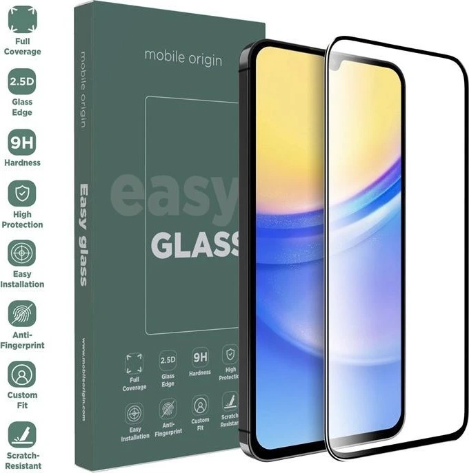 Mobile Origin Mobilioji kilmė „EasyGlass“ „Samsung Galaxy A15 4G“