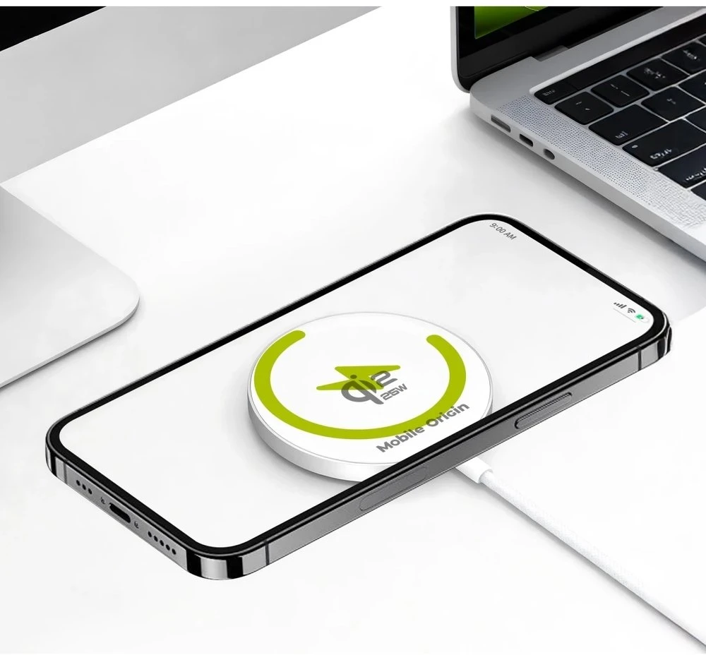 „Mobile Origin Qi2 25W“ magnetinis įkrovimo kilimėlis PW29