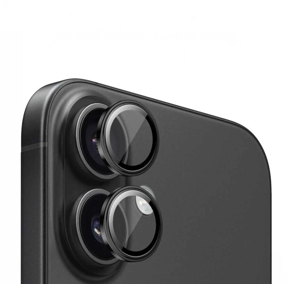Mobile Origin Sapphire objektyvo apsaugos, juodos - iPhone 16/16 Plus