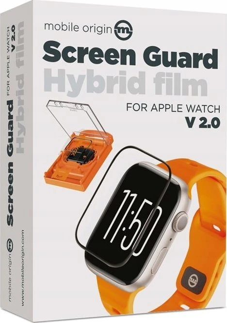 Mobile Origin Screen Guard hibridinė plėvelė – Apple Watch 9/8/7 41mm