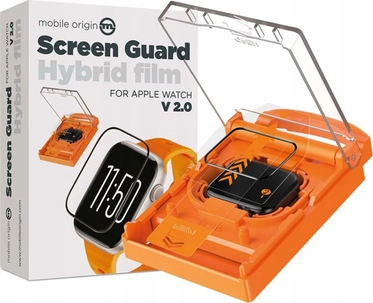 Mobile Origin Screen Guard hibridinė plėvelė – Apple Watch 9/8/7 41mm