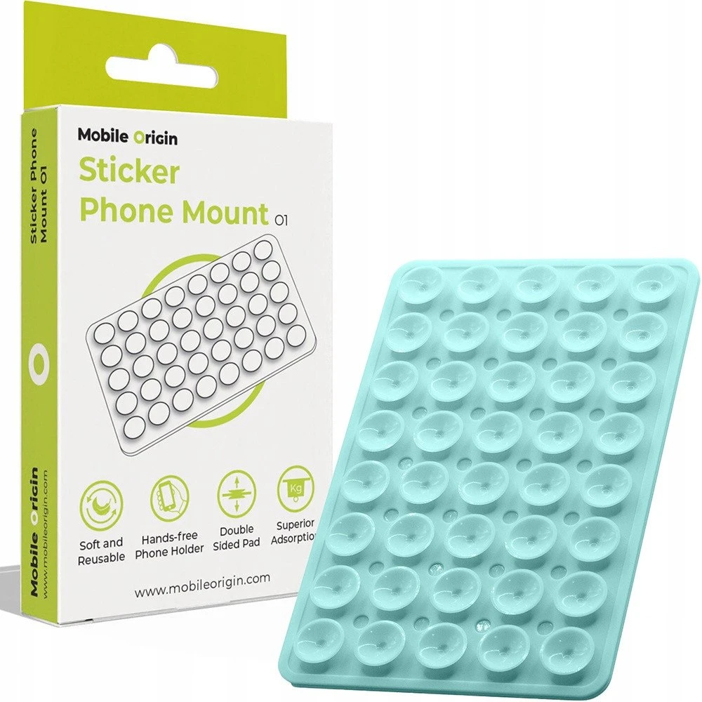 Lipdukas „Mobile Origin“ telefono laikiklis O1, mažyliams mėlynas