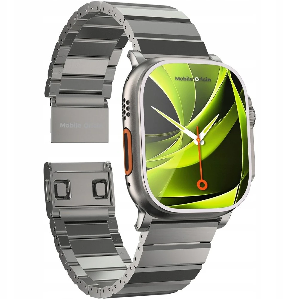 „Mobile Origin“ titano „Modena“ apyrankė, skirta „Apple Watch Ultra“ 49 mm
