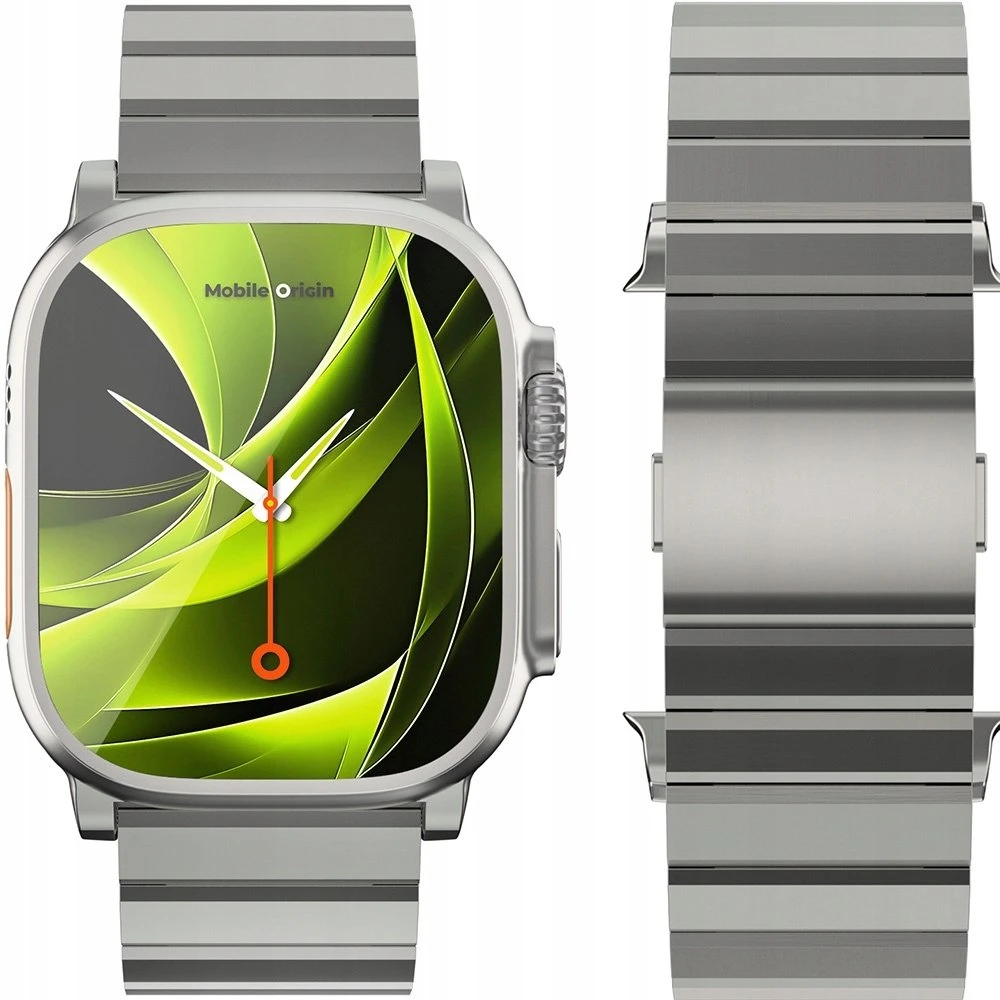 „Mobile Origin“ titano „Modena“ apyrankė, skirta „Apple Watch Ultra“ 49 mm