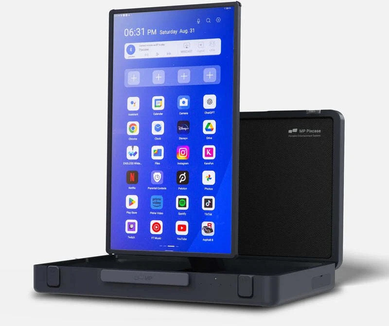Monitorius Mobile Pixels 27 colių „Pixcase“ jutiklinis ekranas