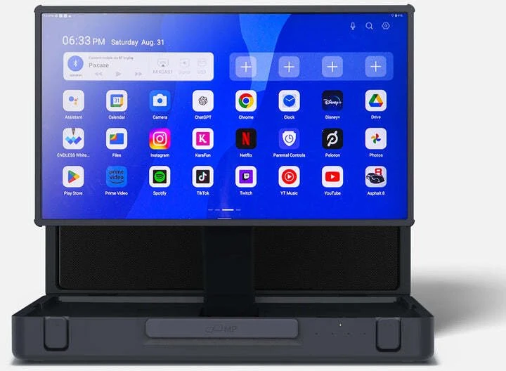 Monitorius Mobile Pixels 27 colių „Pixcase“ jutiklinis ekranas