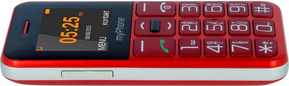 TelForceone Mobilusis telefonas myPhone Halo Easy Raudona