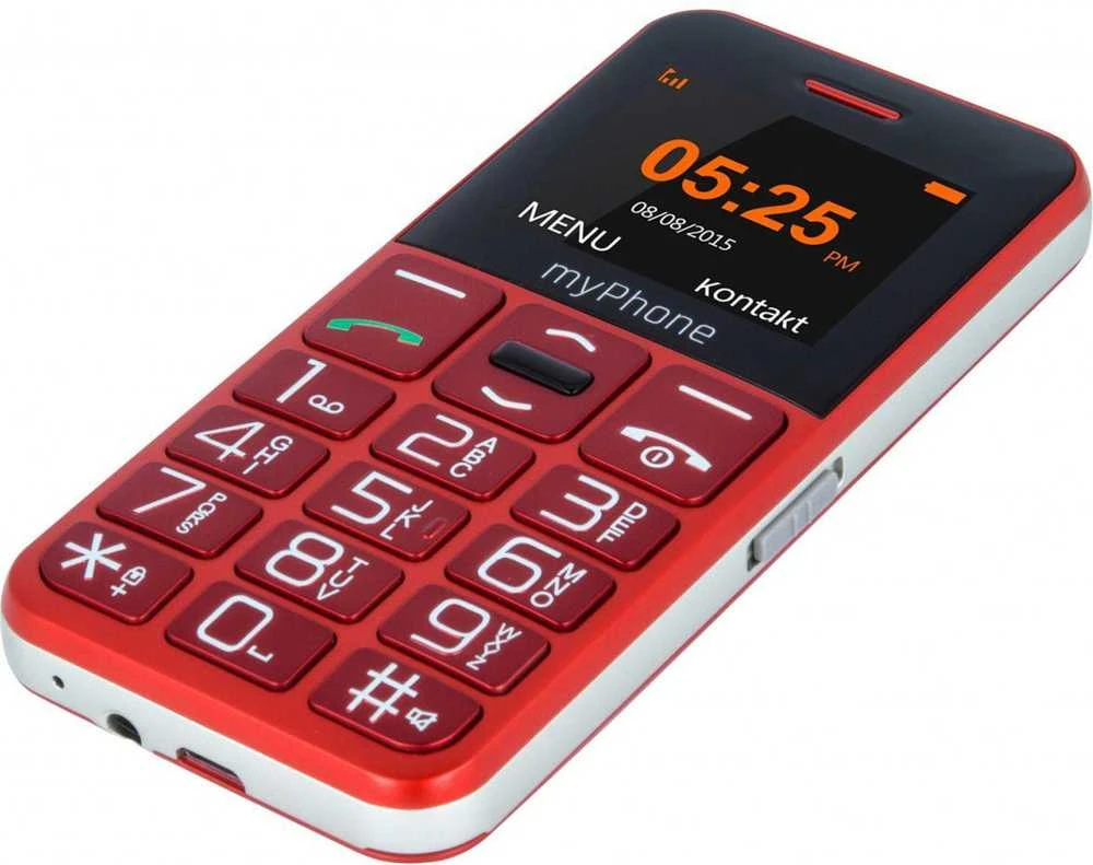 TelForceone Mobilusis telefonas myPhone Halo Easy Raudona