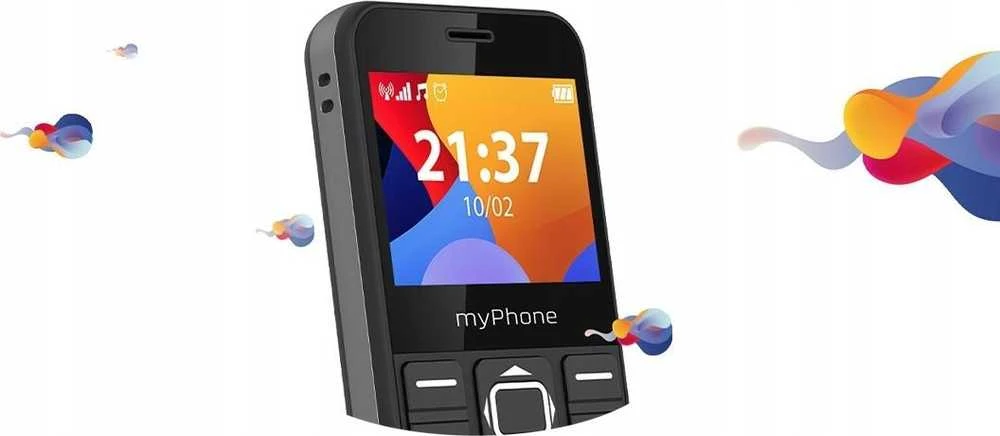 Mygtukinis telefonas myPhone Halo 3, raudonos spalvos