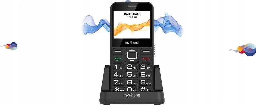 Mygtukinis telefonas myPhone Halo 3, raudonos spalvos