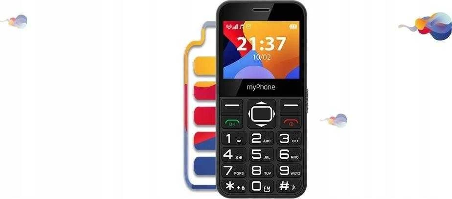 Mygtukinis telefonas myPhone Halo 3, raudonos spalvos