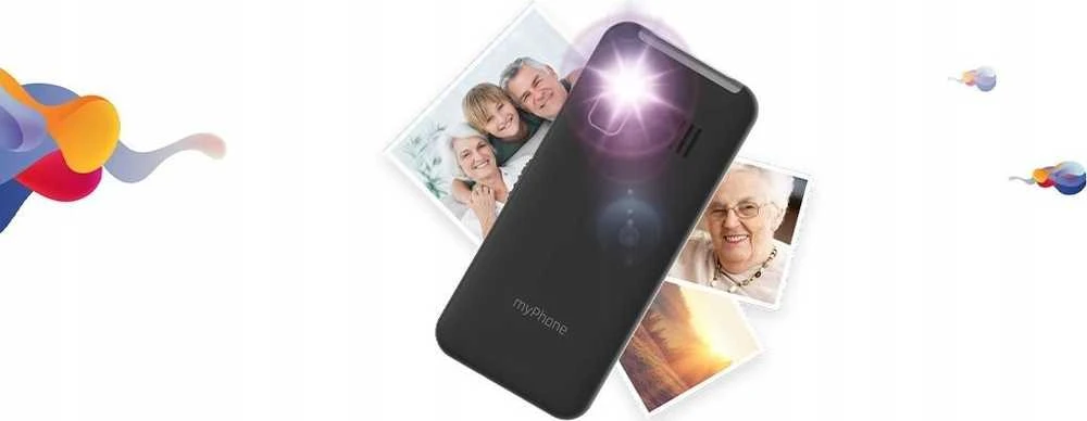 Mygtukinis telefonas myPhone Halo 3, raudonos spalvos