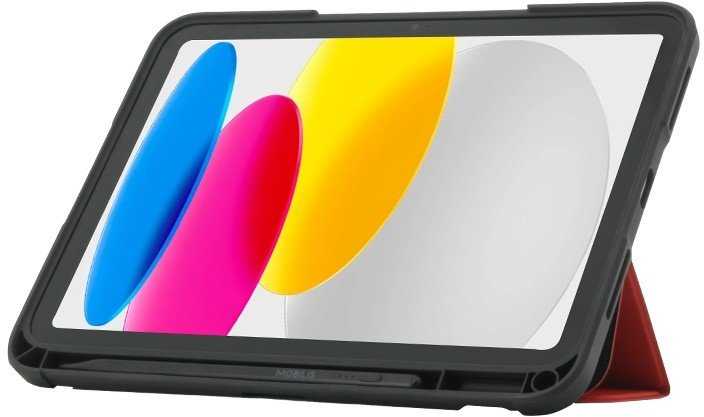 Dėklas na tablet Mobilis Mobilis 062008 etui na tablet 27,9 cm (11'') Dėklas su klapką Juodas, Raudona, Permatomas