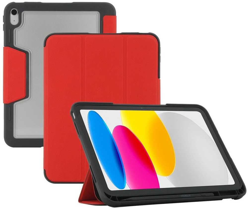 Dėklas na tablet Mobilis Mobilis 062008 etui na tablet 27,9 cm (11'') Dėklas su klapką Juodas, Raudona, Permatomas