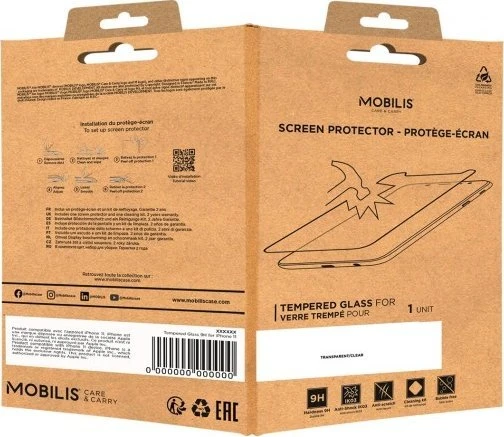 „Mobilis Mobilis“ ekrano apsauga, grūdintas stiklas – 9H – „GalaTab A9+10.9“
