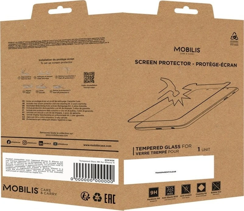 Mobilis Mobilis ekrano apsauga Temp.Glass-9H-SurfGo3/2/SurfaceGo