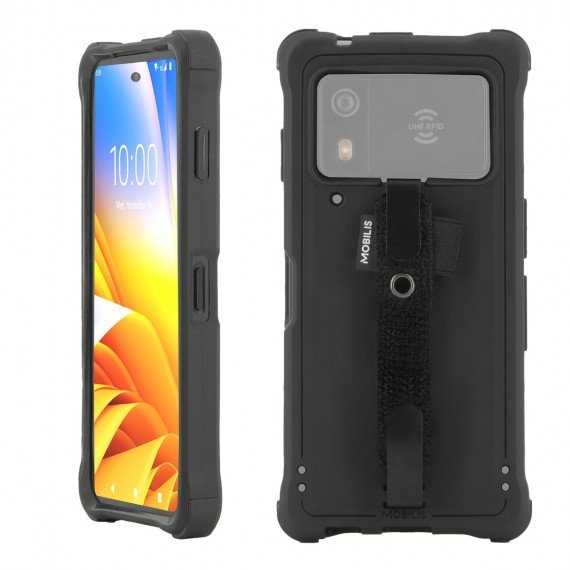 Mobilis PROTECH - dėklas + dirželis rankai / skirta ZEBRA EM45 - minkštas dėklas