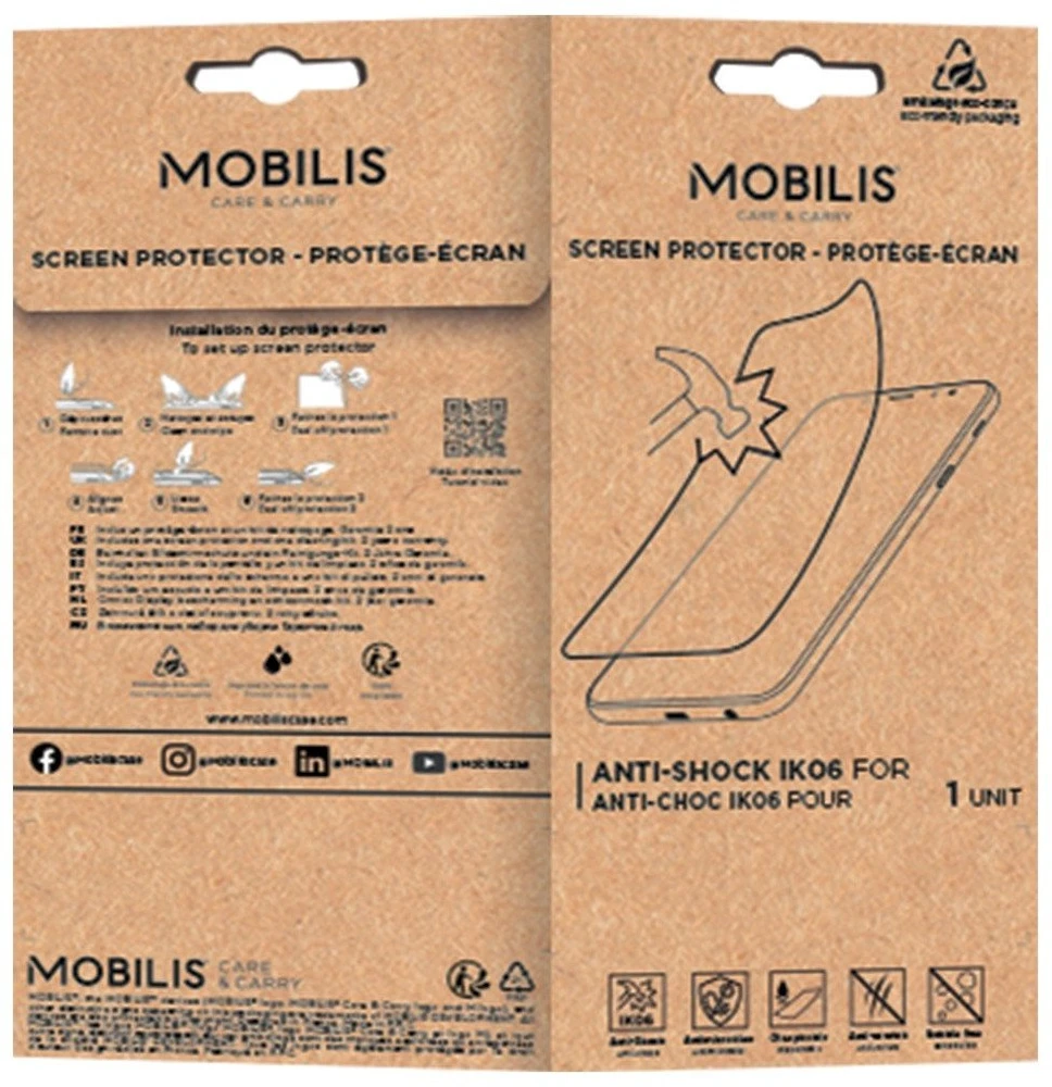 Mobilis EKRANO APSAUGA APSAUGINIS SMŪGIŲ - IK06 - SKAIDRUS, SKIRTAS GALAXY A36 5G -