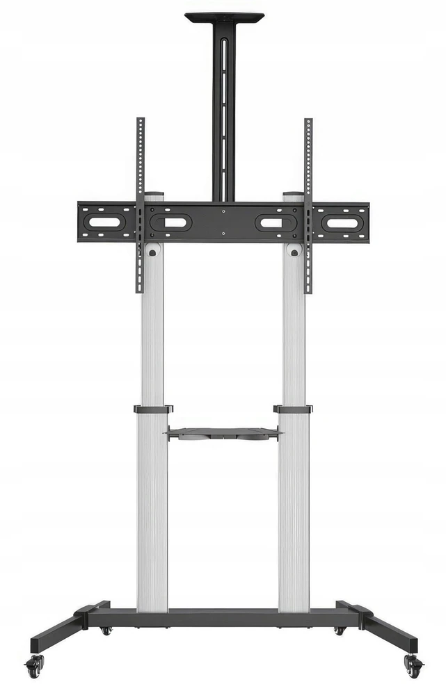 Mobilusis stovas + televizoriaus laikiklis ART 60-100 colių 100 kg S-15-AL Vesa max 1000x600, itin tvirtas