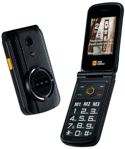 AGM Mobilusis telefonas M8FLIP 4GLTE Dual MILSTD810H