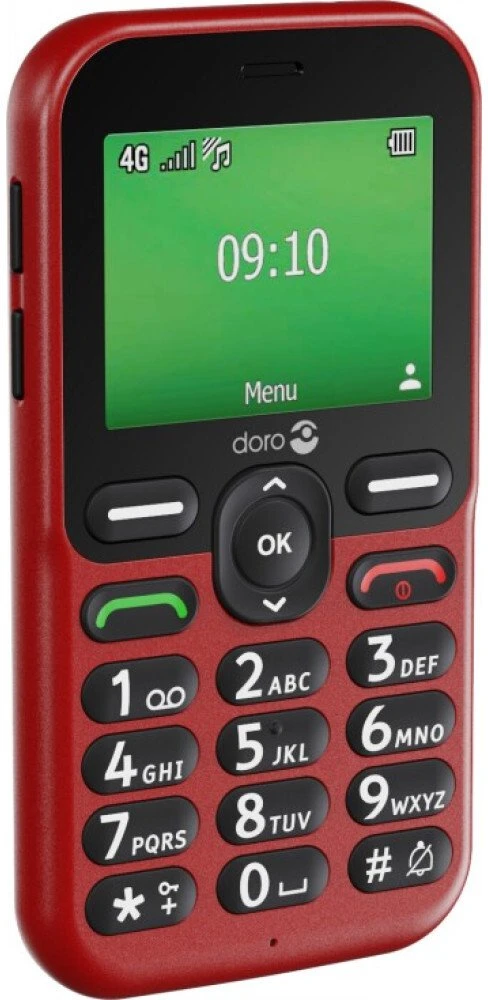 Mobilusis telefonas Doro DORO E10 Raudonas 4G