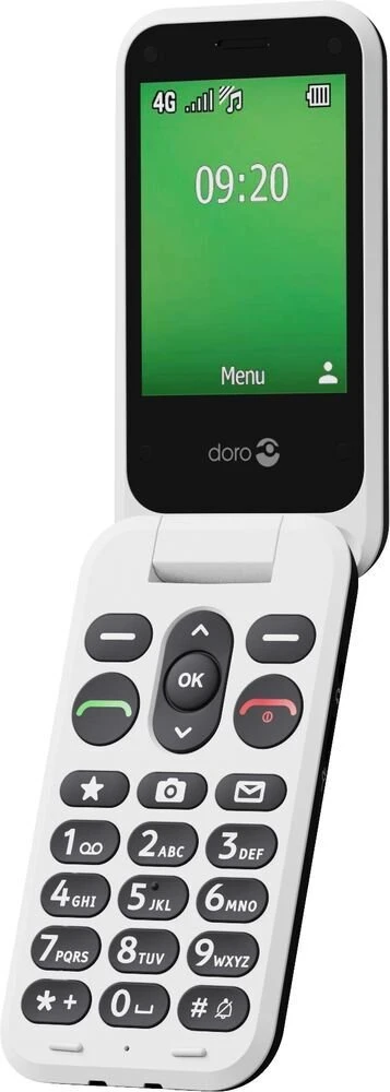 Mobilusis telefonas Doro Leva E22 LTE, Juodos spalvos
