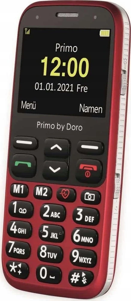 Išmanusis telefonas Doro Primo 368 Raudona