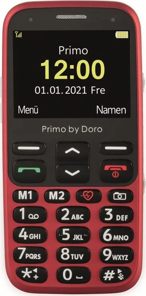 Išmanusis telefonas Doro Primo 368 Raudona