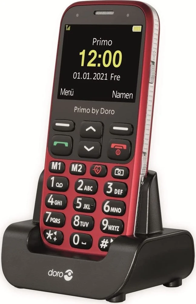 Išmanusis telefonas Doro Primo 368 Raudona