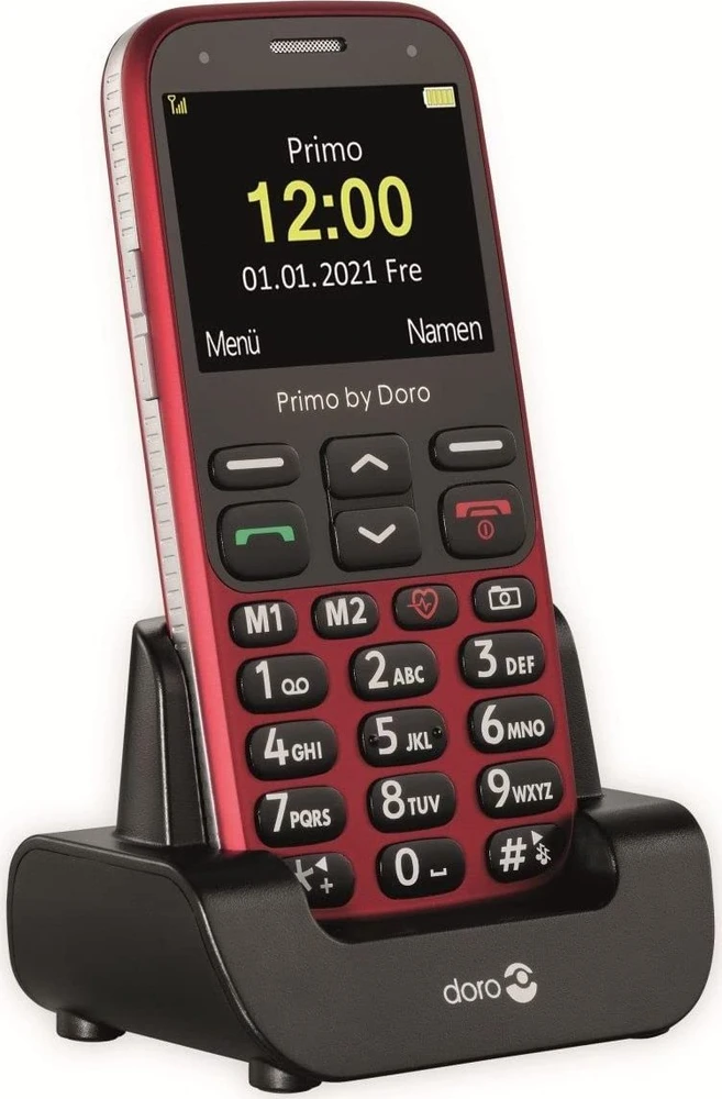 Išmanusis telefonas Doro Primo 368 Raudona