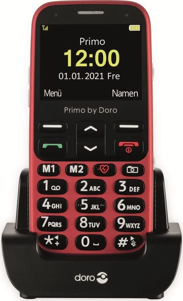 Išmanusis telefonas Doro Primo 368 Raudona