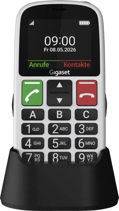 Mobilusis telefonas Gigaset GL30 kreminė balta (S30853-H1254-R102)