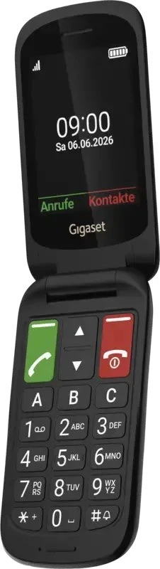 Mobilusis telefonas Gigaset GL40 Juodas (S30853-H1255-R101)