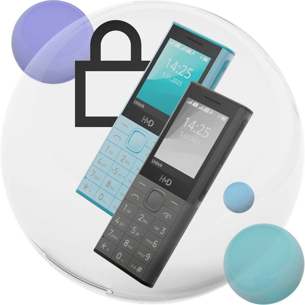 HMD 150 Music (TA-1703) dviejų SIM kortelių mobilusis telefonas
