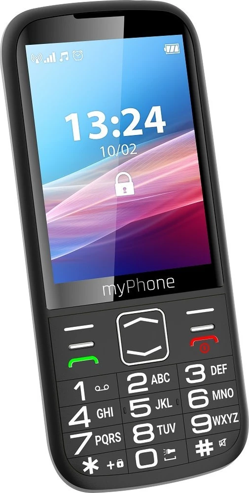 Mygtukinis telefonas MyPhone HALO 4 LTE 128MB Black