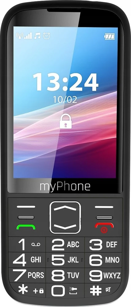 Mygtukinis telefonas MyPhone HALO 4 LTE 128MB Black