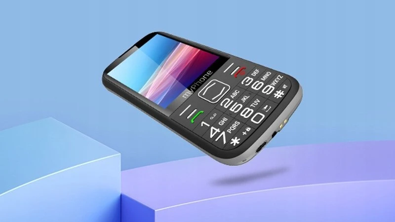Mygtukinis telefonas MyPhone HALO 4 LTE 128MB Black