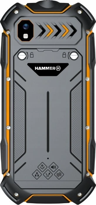 Mobilusis telefonas MyPhone Hammer Boost 2 LTE, 2,4", 64/128MB, 4G, juodas