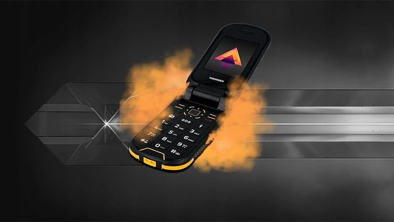 Mobilusis telefonas MyPhone Hammer Bow LTE, 2,4", 4G, 48/128MB, juodas