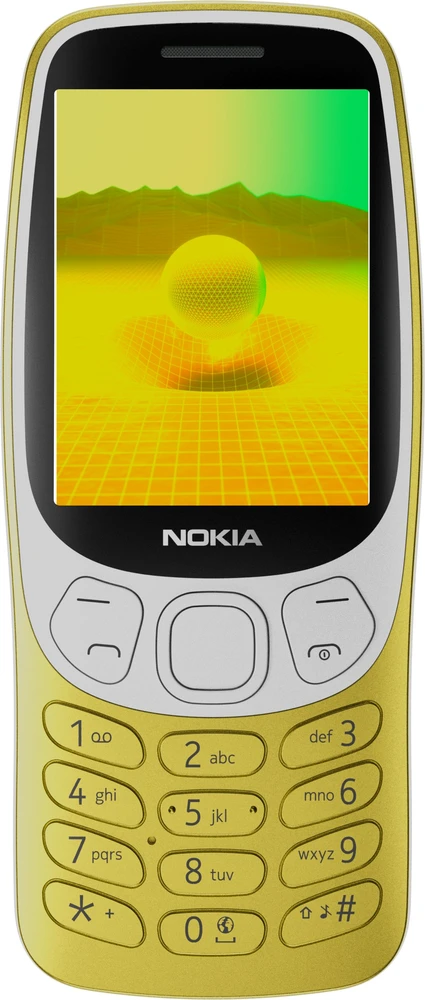 Išmanusis telefonas Nokia 3210 Dual SIM, 4G Gold