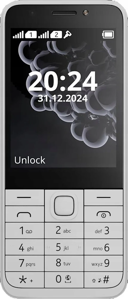 HMD Nokia 230 Baltas