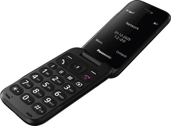Panasonic Mobilusis telefonas 4g kx-tf600exr raudona