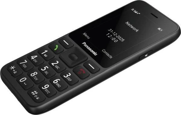 Panasonic Mobilusis telefonas 4g kx-tu260exb juoda